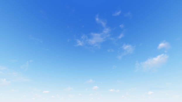 Cloudy blue sky abstract background, blue sky background with tiny clouds, 3d rendering

