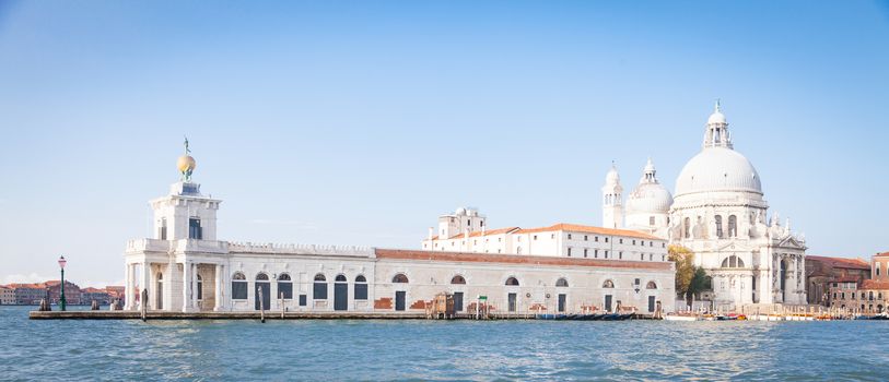 Santa Maria della Salute church with Punta della Dogana view