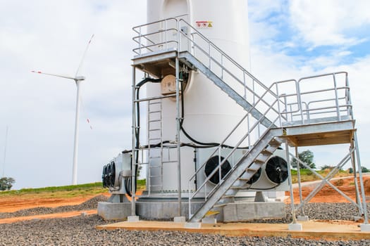 Electricity wind turbine tower generator