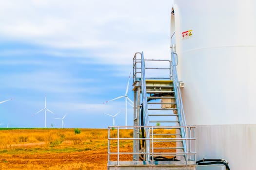 Electricity wind turbine tower generator