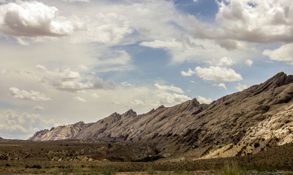 Passing through the mountains of San Rafael Pass.