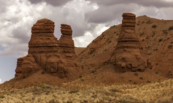 Interesting columns of rock in Utah.