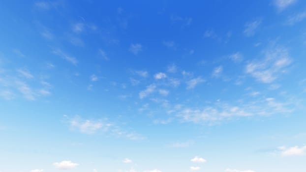 Cloudy blue sky abstract background, blue sky background with tiny clouds, 3d rendering

