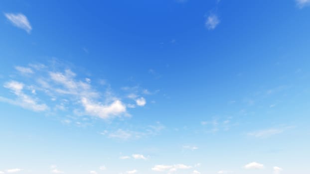 Cloudy blue sky abstract background, blue sky background with tiny clouds, 3d rendering

