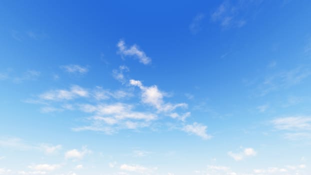 Cloudy blue sky abstract background, blue sky background with tiny clouds, 3d rendering

