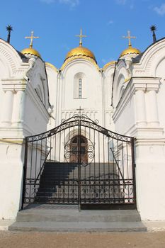 Uspensky cathedral in Vladimir, Russia, July, 25, 2016