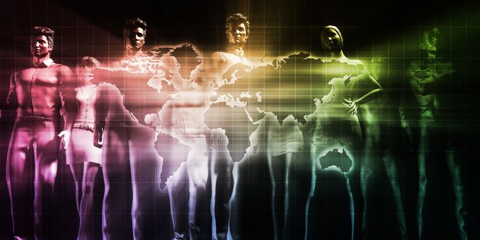 Creative Media and Digital Content Network as Art