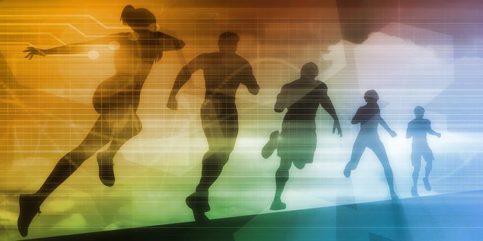 Performance Management and Job Coaching Concept Art