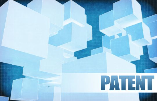 Patent on Futuristic Abstract for Presentation Slide