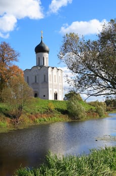 The Church of the intercession on the Nerl, Russia