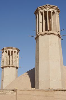 Wind Tower, Yazd, Iran, Asia