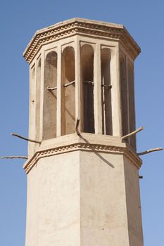 Wind Tower, Yazd, Iran, Asia