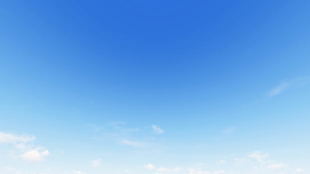 Cloudy blue sky abstract background, blue sky background with tiny clouds, 3d rendering

