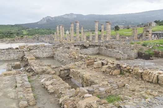 Ruins of a Roman city