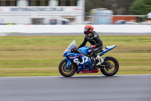 MELBOURNE/AUSTRALIA - OCTOBER 1, 2016: Next Gen Motorsports Sloan Frost (33)  during qualifying for Australian Superbiike Championshihp Round 6 at Winton Raceway, October 1, 2016.