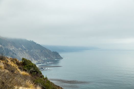 The Pacific Coast Highway (State Route 1) is a major north-south state highway that runs along most of the Pacific coastline of the U.S. state of California.