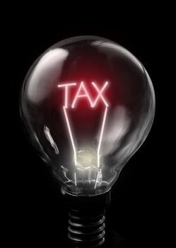 Tax lit up bulb 