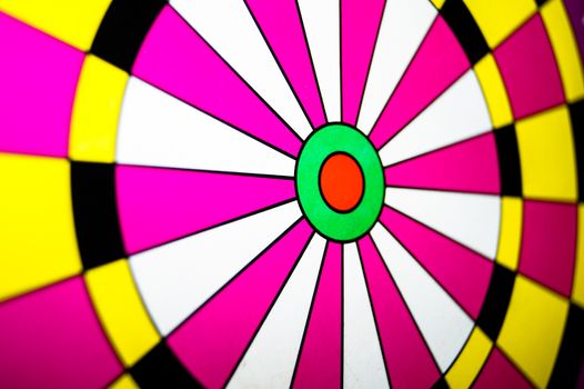 background abstraction color target for game of Darts
