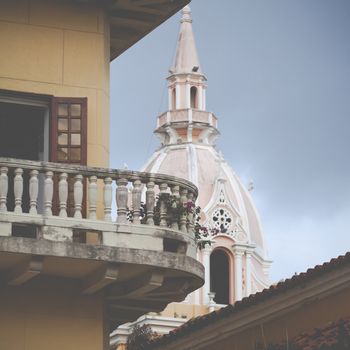 View of Cartagena de Indias, Colombia