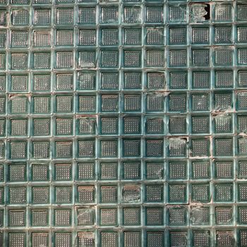 discarded ruin with old windows and wall, industrial window in concrete wall