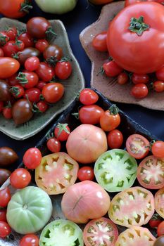 Collect of tomatoes, a popular and cheap food with many uses as antioxidants, skin care, anticancer, good for alzheimer people, this vegetable rich vitamin a, vitamin c, fiber, carotenoids, lycopene