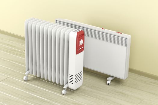 Electric oil-filled and panel heaters 