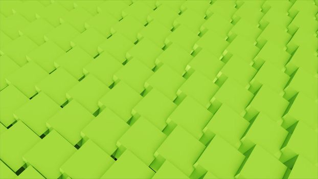 Abstract background with cubes. 3D rendering technology backdrop