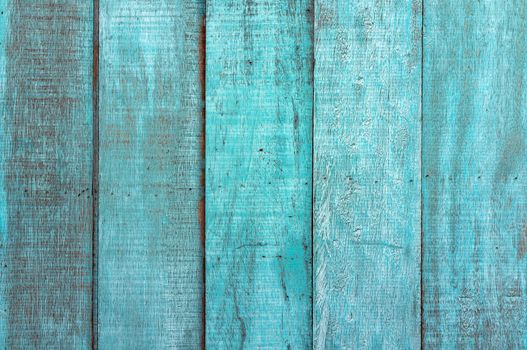 Blue wooden background. Texture background for design. Front view with copy space.