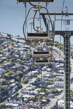 Cablecar View of Queenstown and Lake Wakatipu