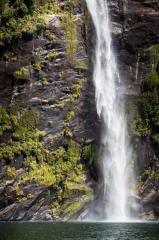 Milford sound. New Zealand fiordland 