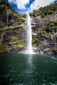 Milford sound. New Zealand fiordland 