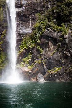 Milford sound. New Zealand fiordland 