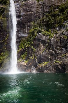 Milford sound. New Zealand fiordland 