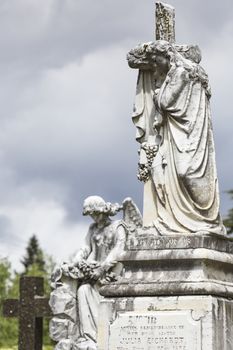 Selected cemetery statues

