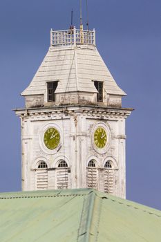 Clock of House of Wonders, The House of Wonders, more properly called Beit-al-Ajaib, was the Royal Palace of the Sultan.Stone Town was recently and deservedly declared a World Heritage Site by UNESCO.