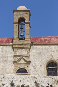 Chryssoskalitissa Monastery on Crete island, Greece

