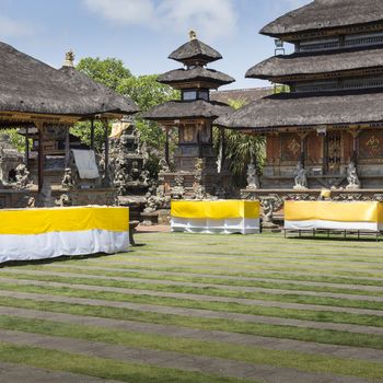 Temple in Bali, Indonesia on a beautiful sunny day