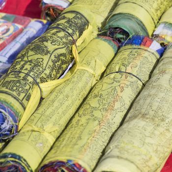 Prayer Flag in Kathmandu, Nepal.