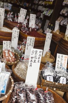 Sale of Japanese traditional products