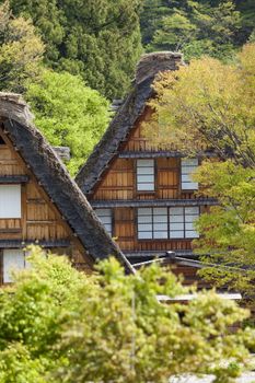 Traditional and Historical Japanese village Ogimachi - Shirakawa-go, Japan

