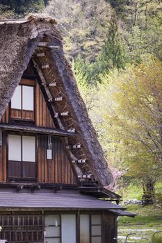 Traditional and Historical Japanese village Ogimachi - Shirakawa-go, Japan

