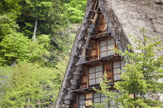 Traditional and Historical Japanese village Ogimachi - Shirakawa-go, Japan

