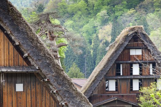 Traditional and Historical Japanese village Ogimachi - Shirakawa-go, Japan

