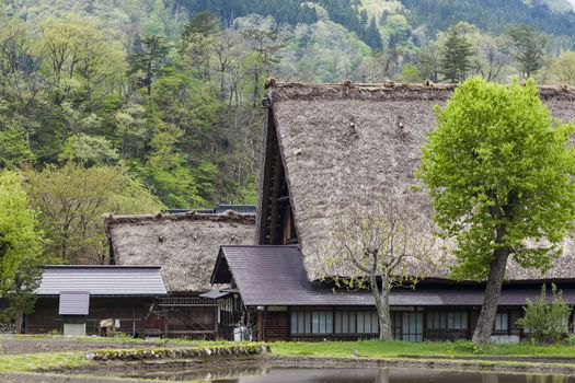 Traditional and Historical Japanese village Ogimachi - Shirakawa-go, Japan

