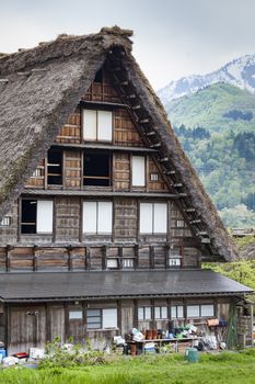 Traditional and Historical Japanese village Ogimachi - Shirakawa-go, Japan

