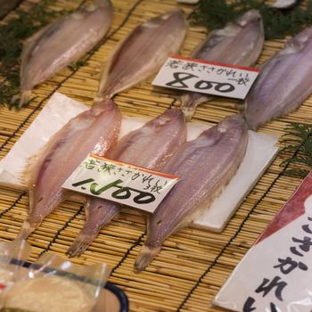 Tsukiji Fish Market, Japan.

