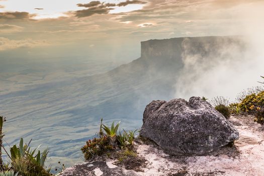 The view from the plateau of Roraima on the Grand Sabana - Venezuela, Latin America 