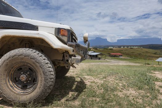 Beautiful landscape characteristic for the Gran Sabana - Venezuela, Latin America

