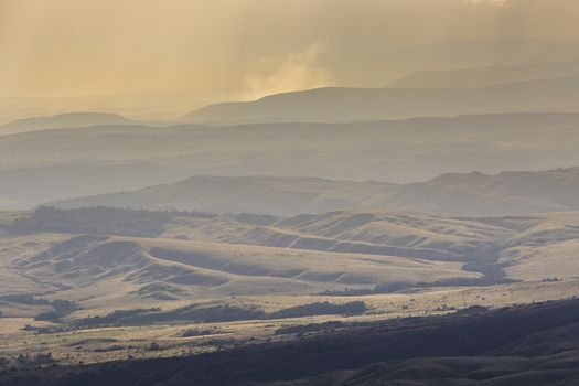 The Gran Sabana in the evening light - Venezuela, South America

