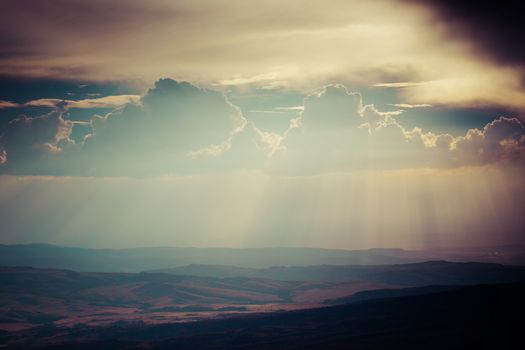 The Gran Sabana in the evening light - Venezuela, South America 